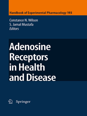 cover image of Adenosine Receptors in Health and Disease